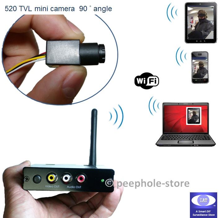 mini spy camera connect to iphone