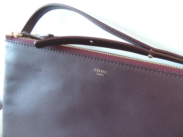 celine purse online - celine burgundy handbag trio