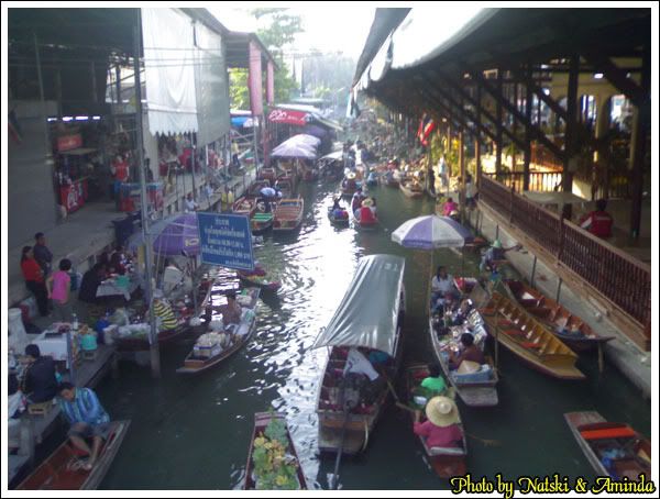Dumnern Sadeuk,Floating Market,Thailand