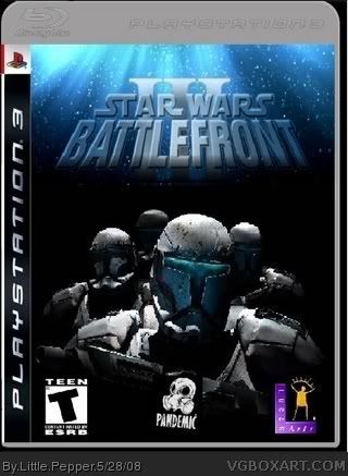 Battlefront 3 Cover. Here's a couple custom cover