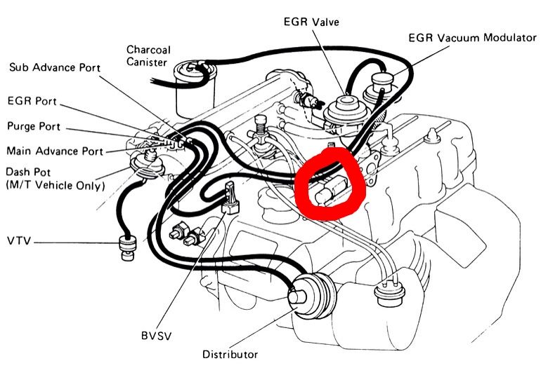 What distributor is interchangable with 1995 toyota camry