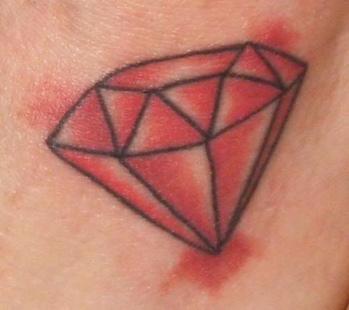 diamond tattoo. diamonds tattoo. diamond