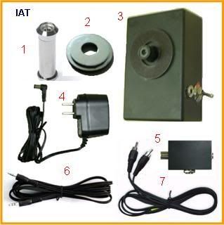 Wide Angle Mini Hidden PeepHole Door Viewer SPY Camera  