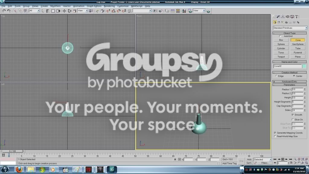 Rule Breaker: Tutorial 2: Making Cup with 3D Max