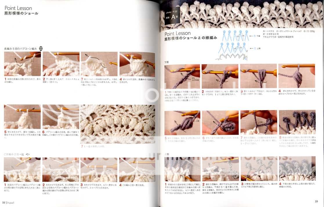 Speedy and Easy SHAWLS   Japanese Crochet Book  