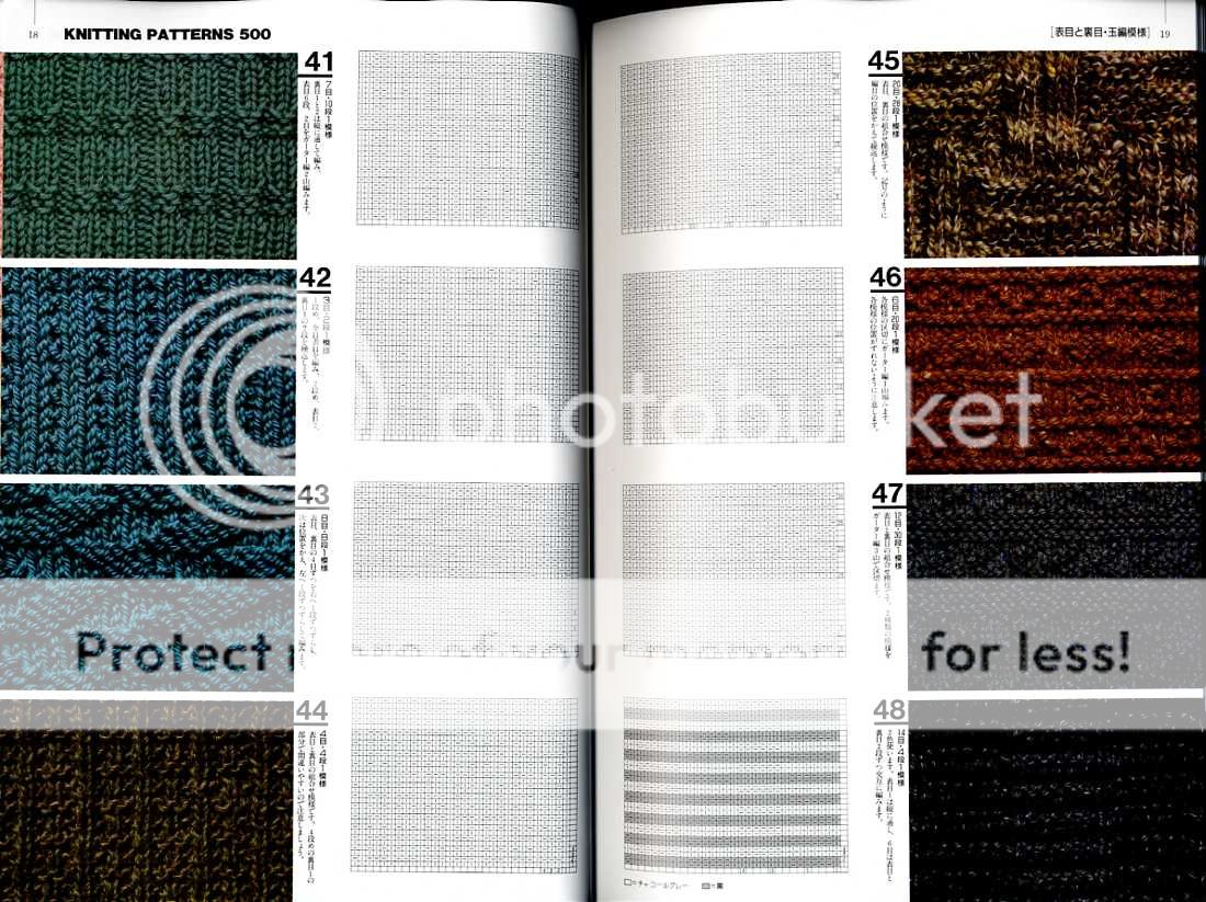 KNIT Designs Book 500   Japanese Craft Book  