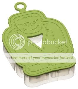 3D Halloween Green Monster Biscuit Pastry Cookie Cutter