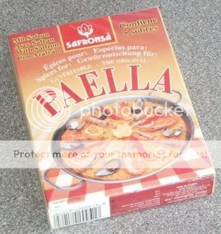 Genuine Imported Spanish Paella Seasoning with Saffron  