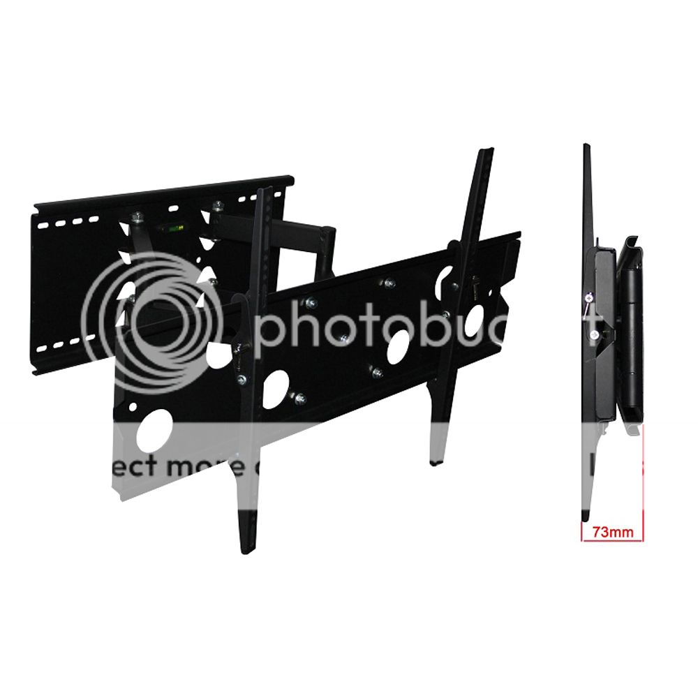Details about New 32 60 Articulating Dual Arm LED LCD Plasma HDTV TV