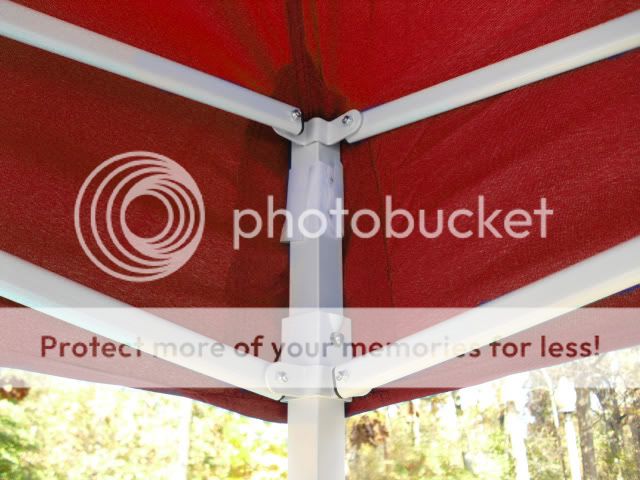 You are bidding on a 10 x 15 polyester PVC coated material canopy 