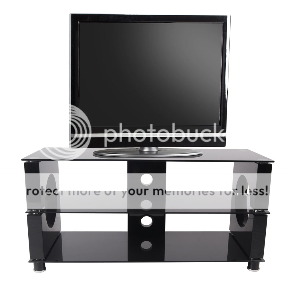 Mount Pros 32 to 55" LCD LED Plasma Glass TV Stand Entertainment Console